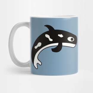 Cute Kawaii Killer Whale (Orca) Mug